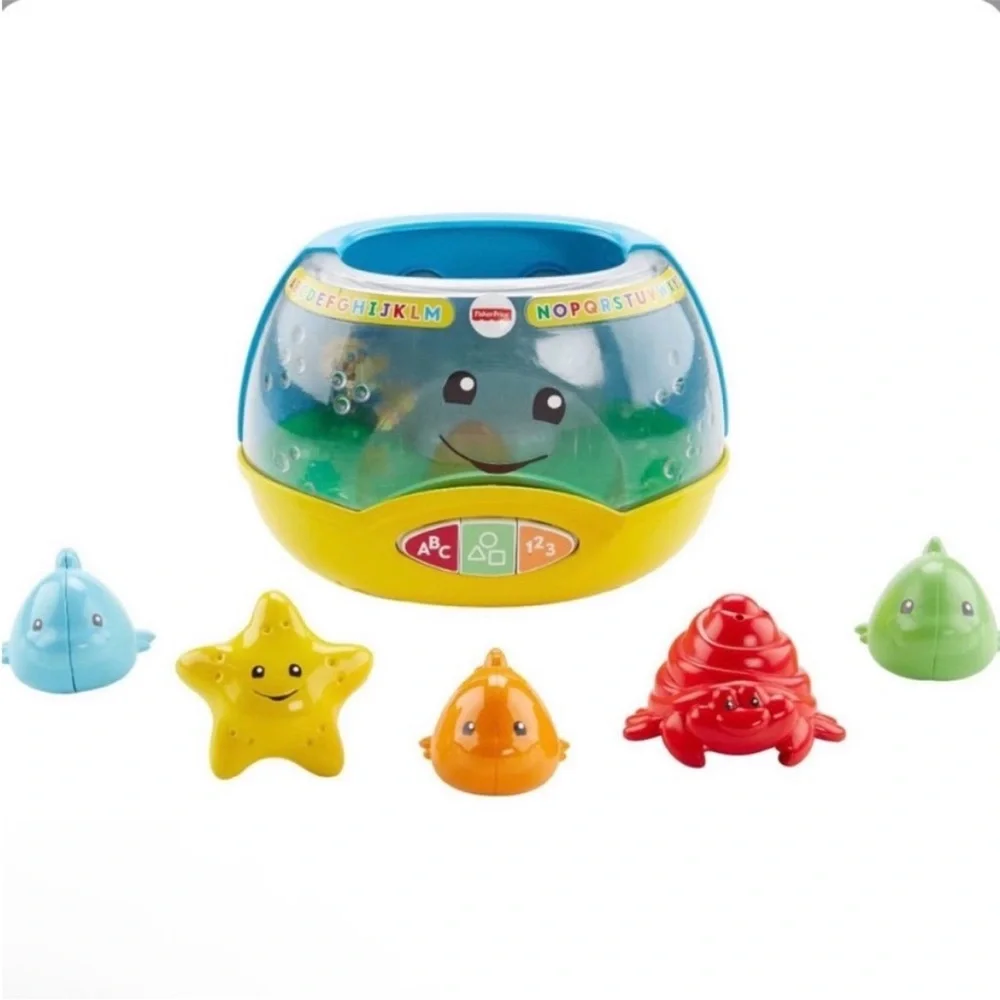 🆕- Fisher-Price Laugh & Learn Magical Lights Fishbowl.